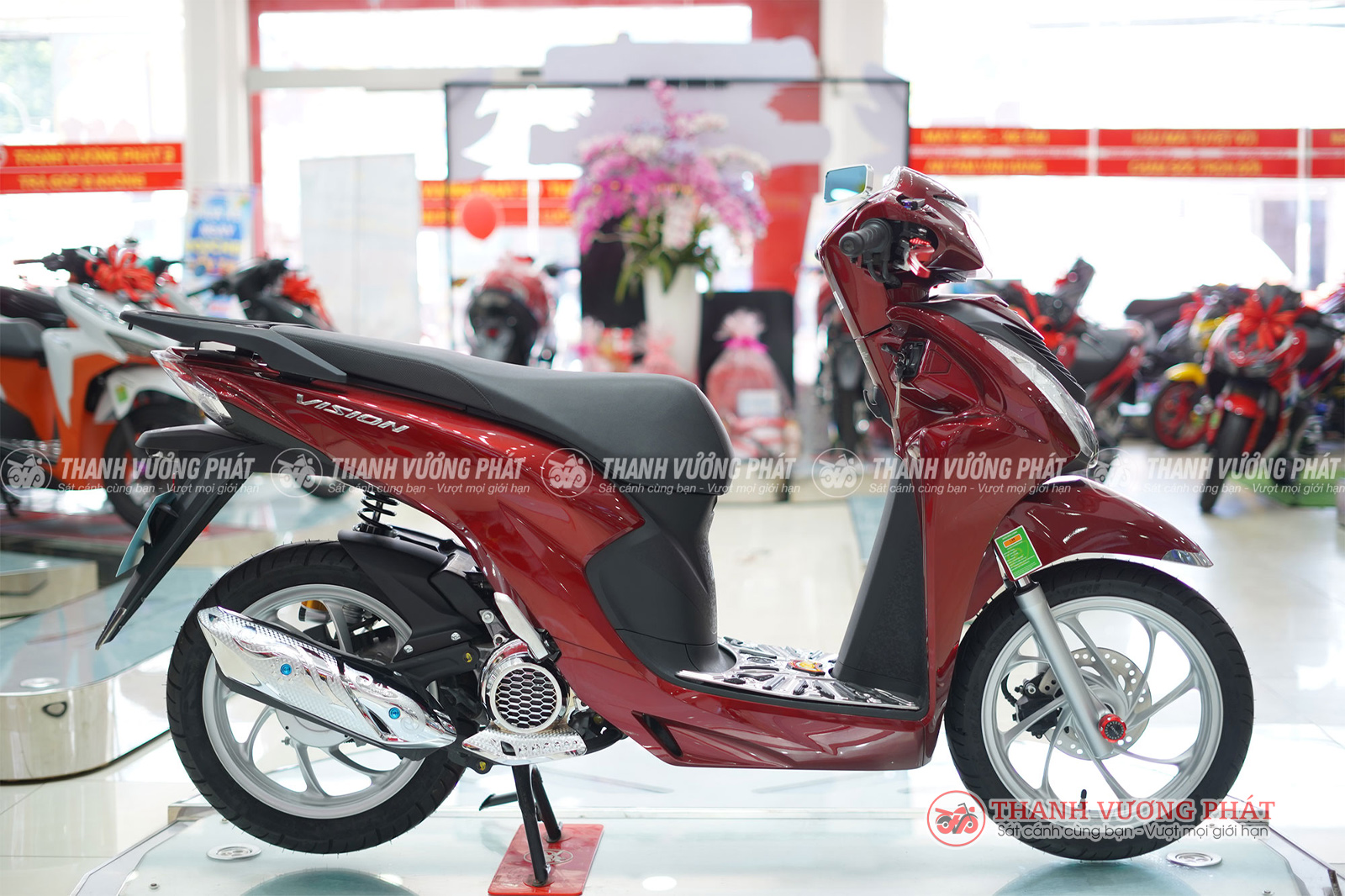 MẶT NẠ CHO XE VISION HOA VĂN MỚI MÀU ĐỎ ĐÔ UY TÍN CHẤT LƯỢNGGIÁ #45 MẶT NẠ CHO XE VISION HOA VĂN MỚI MÀU ĐỎ ĐÔ UY TÍN CHẤT LƯỢNGGIÁ